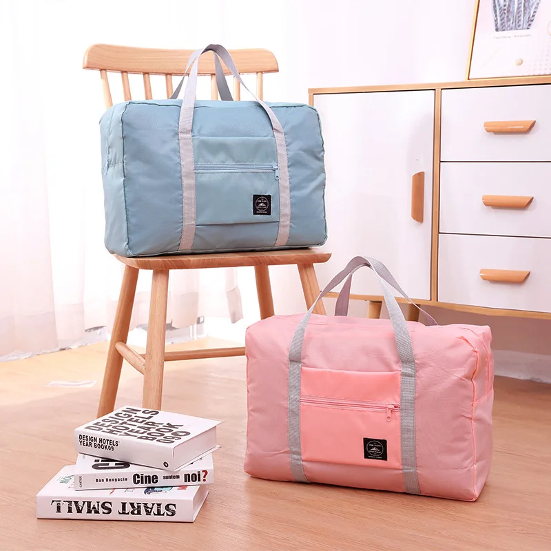 Best Quality Customize Durable Foldable Water Resistant Polyester Travel Duffel Luggage Exercise Gym Bag Gift Bags