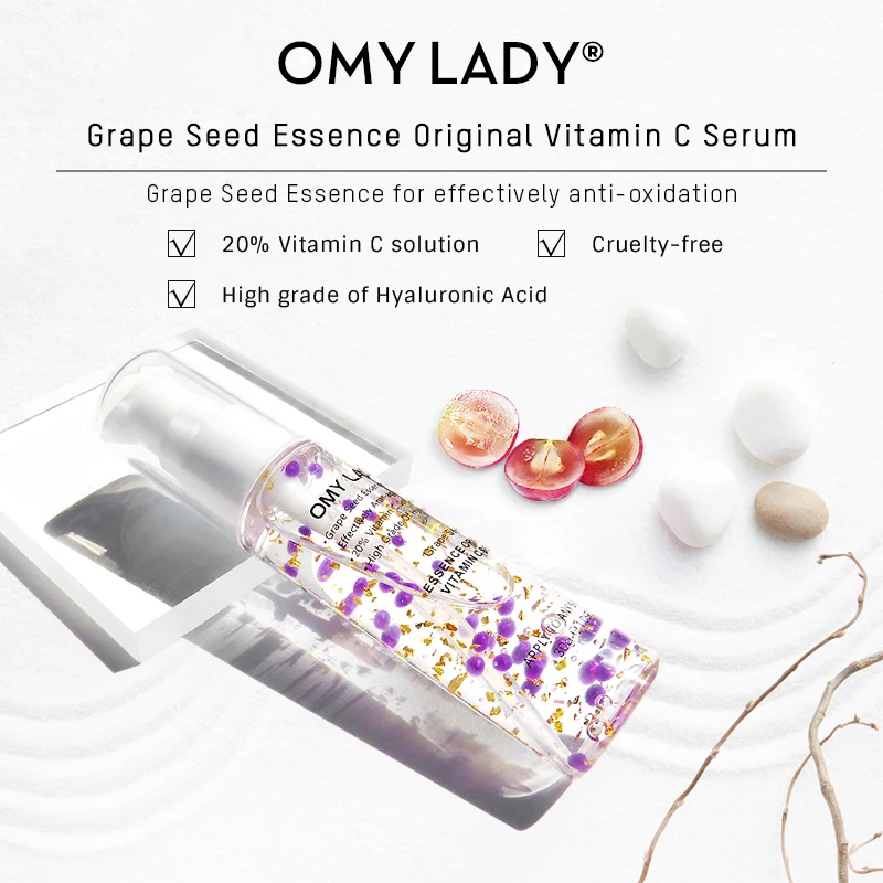  Малый минимальный заказ omy lady korea натуральная Косметическая Сыворотка для контроля жирности и очистки пор с витамином c