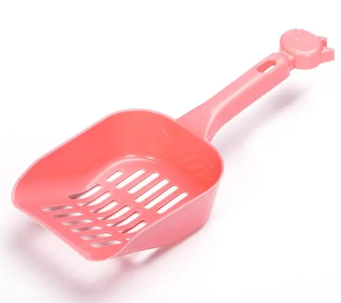 Durable Free Wholesale Promotion Plastic Pet Dog Cleaning Cat Litter Shovel Scoop For Poop Cleaning Removing