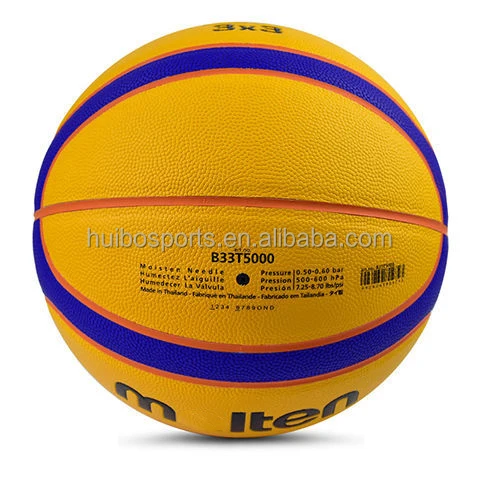 2022 New Arrive official size game Fiba basketball and weight custom logo high quality PU leather Molten 3x3 basketball