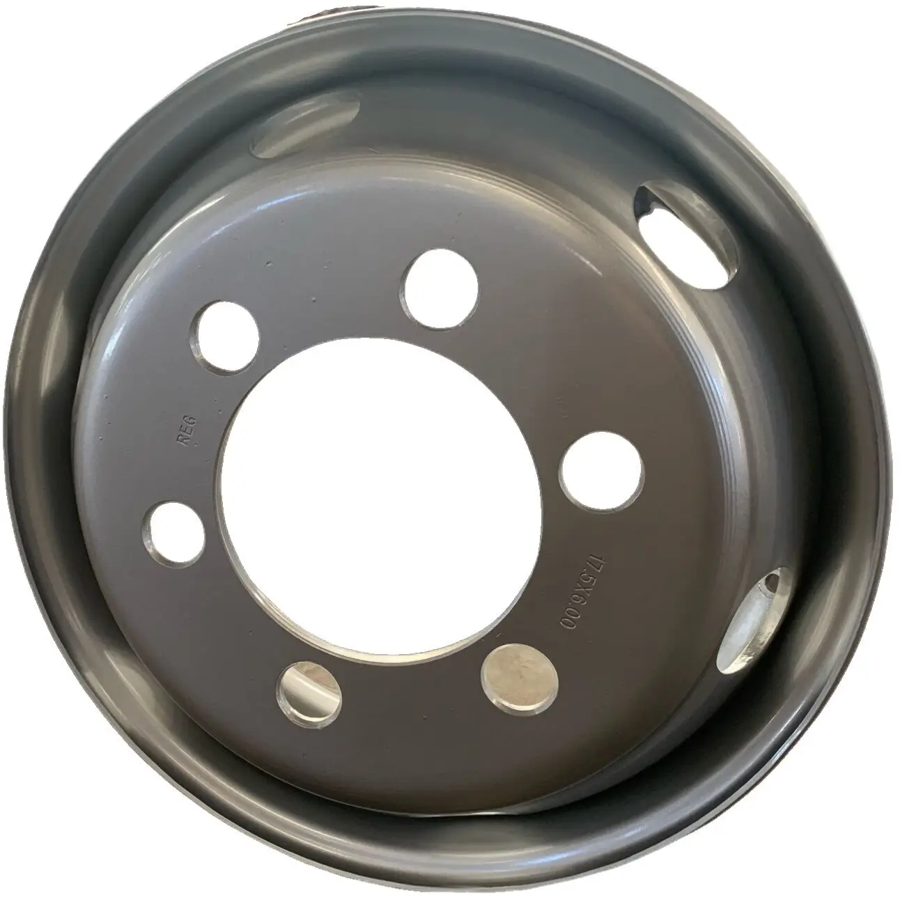 China factory wholesale steel tubeless truck wheel for  17.5*6.00 hole 6