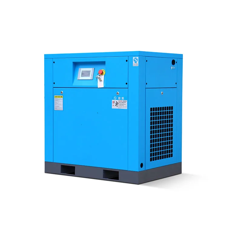 Fixed Frequency Wholesale Silent Air Gas Compressor Machines 7.5Kw  1000L Rotary Screw Air Compressor
