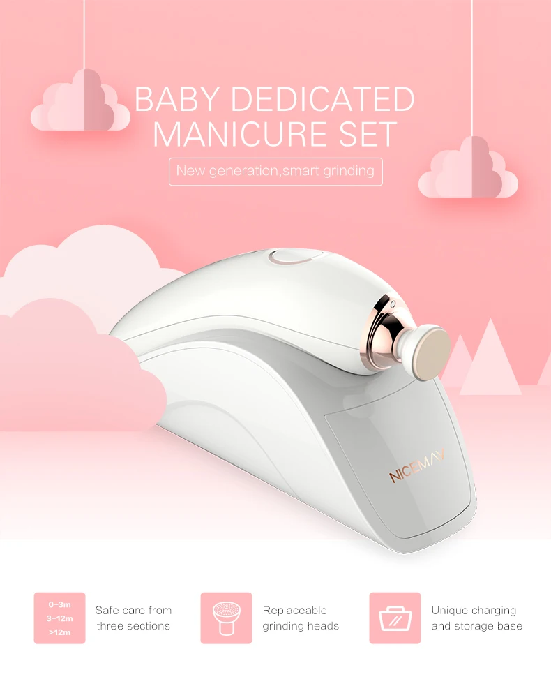 2020 Innovative Products Professional Baby Nail Trimmer Electric Baby manicure