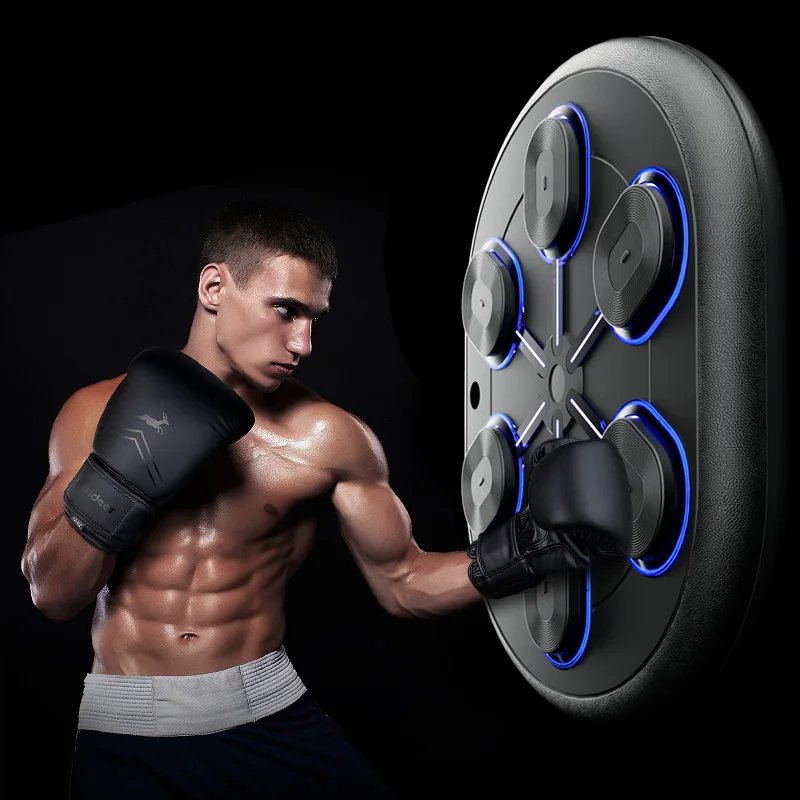 home kick arcade boxing trainer wall mounted machines mounted music boxing machine