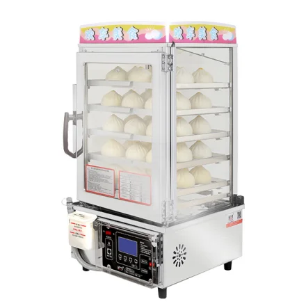 SGM-5i Good Price Chinese Traditional Steamed Stuffed Bun Electric Bun Steamer