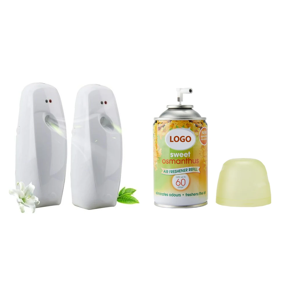 OEM Customized Car air freshener spray refill and pump spray air freshener Bottle Dispenser custom logo for car home hotel