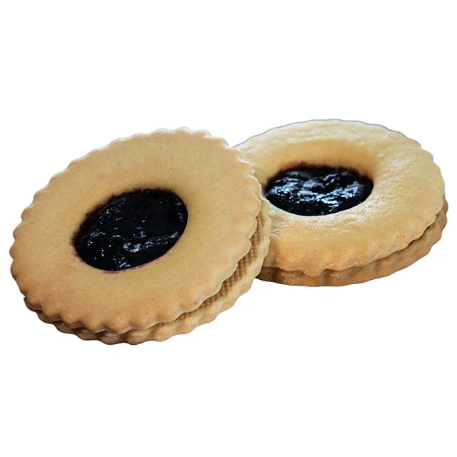 High Standard Napoleoni Gluten Free Pastry Five Hotel Quality Cookie With Sour Cherry Jam