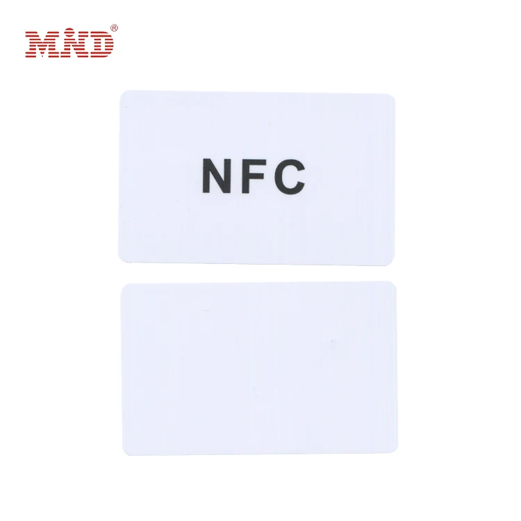 Wholesale price 13.56mhz HF RFID card blank NTAG213/NTAG215/NTAG216 NFC card
