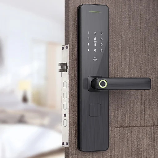 Электронный Rfid пароль Электрический Tuya приложение Wifi умный замок цифровой биометрический дверной замок отпечатков пальцев