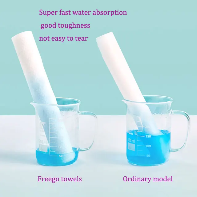 Disposable Towels 100 % Viscose  face Towel 20*30cm Plain Custom OEM plain towel