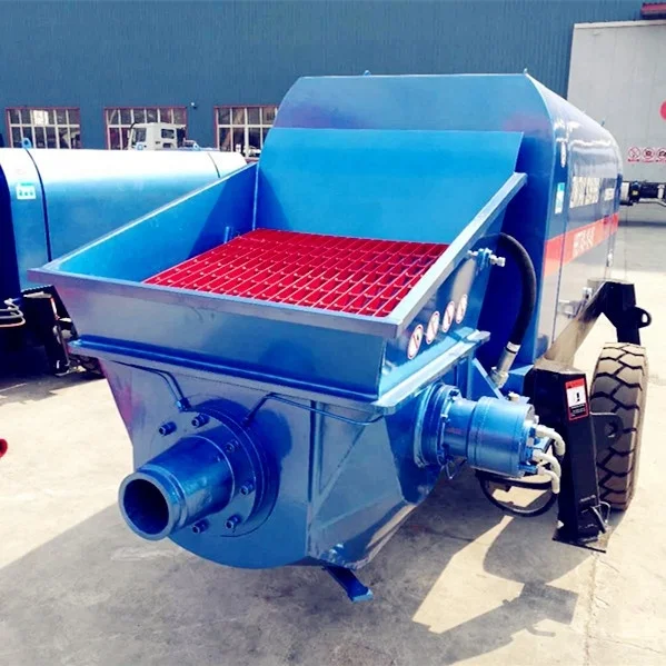 JIUHE XBS40 Electric Mini Trailer Concrete Pump Small Concrete Pump for Sale