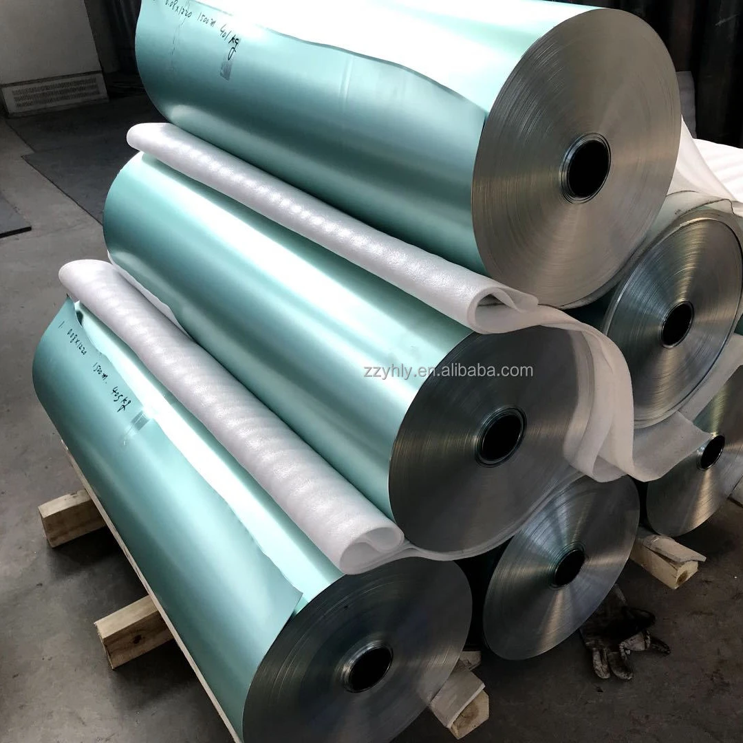 coated aluminum foil for PIR/PUR Panels HVAC Systems