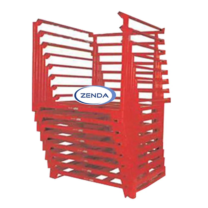 1000kg Powder Coated Finish Industrial Stackable Aluminum Smart Racking Warehouse Cage Pallet Racking