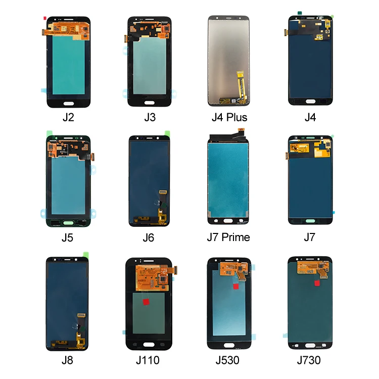 J7 Pro ЖК дисплей для Samsung Galaxy J1 ace J3 J4 J6 плюс J2 J5 J7 Prime ЖК-дисплей с цифровым преобразователем сенсорного ввода в Замена