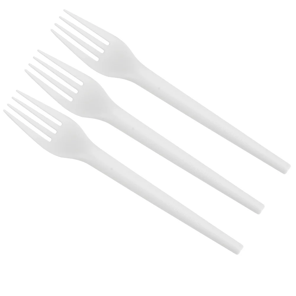 Suyuan Manufacturer  Compostable CPLA Cutlery Biodegradable Restaurant Cutlery Fork Spoon