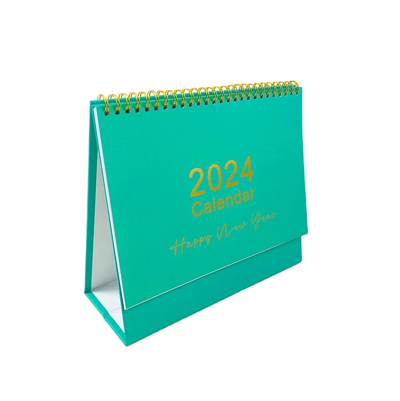 Hot product Culture Binding Monthly Planner Cheap Stand Flip Cover 2025 calendar foreign trade Print desk calendar