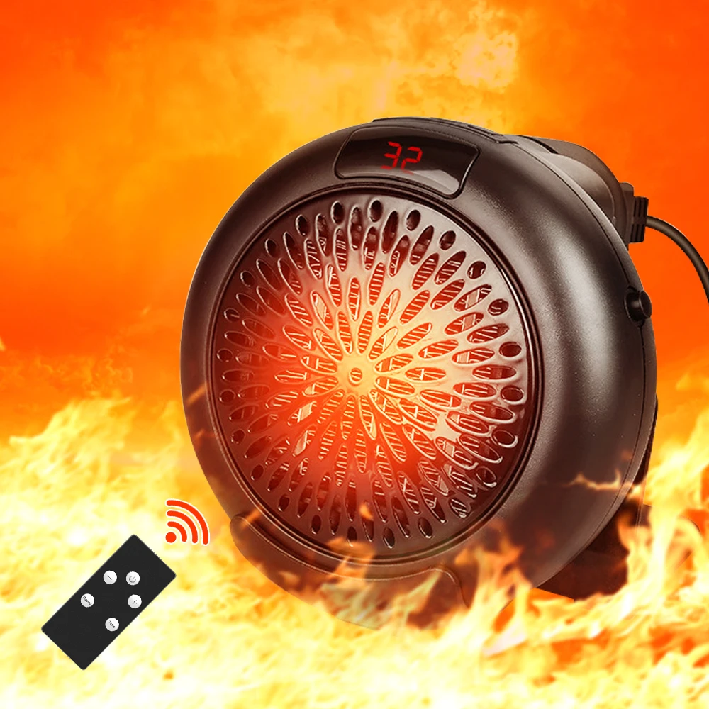 New Design Winter High Efficiency Electric Room Fan Heater Homes Speed Adjustment Mini Fan Heater Electric Heating Blower