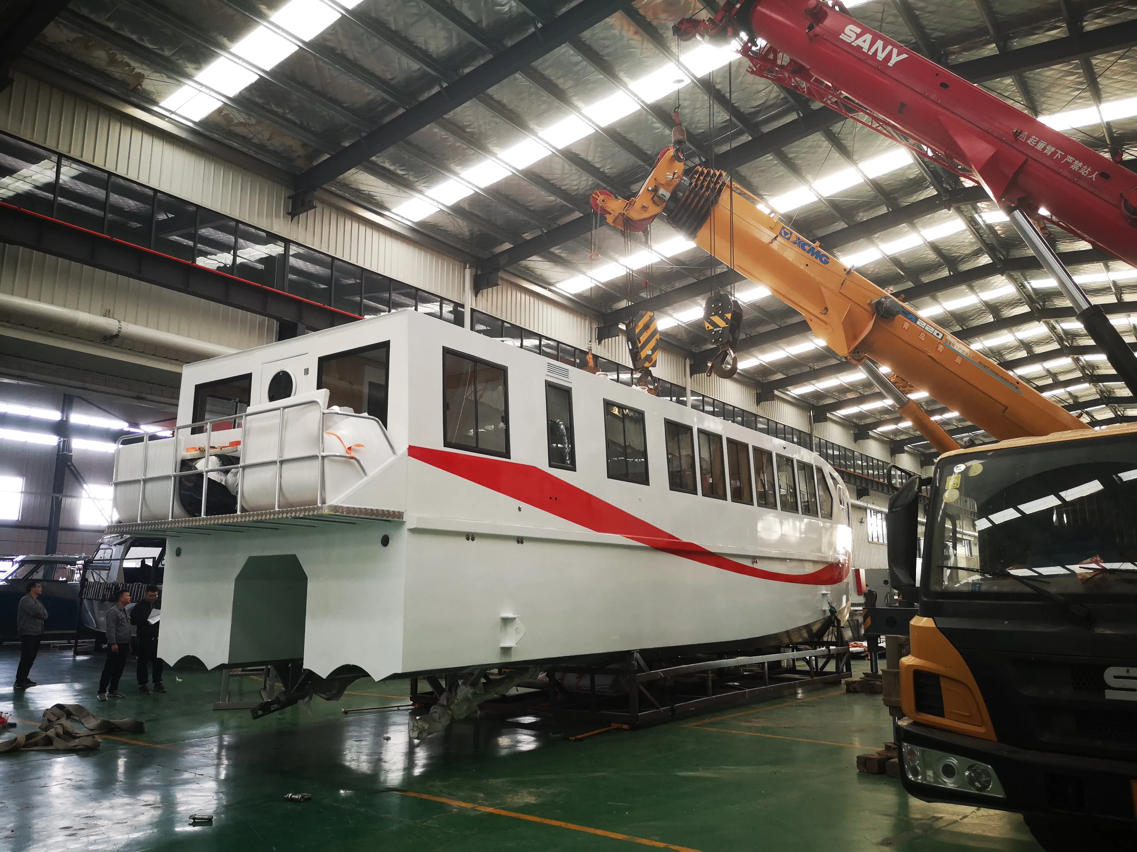 ALLSEALION 50 Seater Aluminium Catamaran Fast Jet Passenger Boat for sale