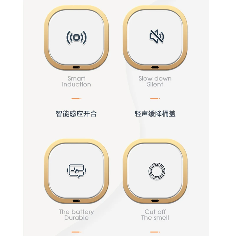 new designer inteligente sensor automatic dustbin rubish nordic smart kitchen rubbish dust plastic garbage trash can waste bins