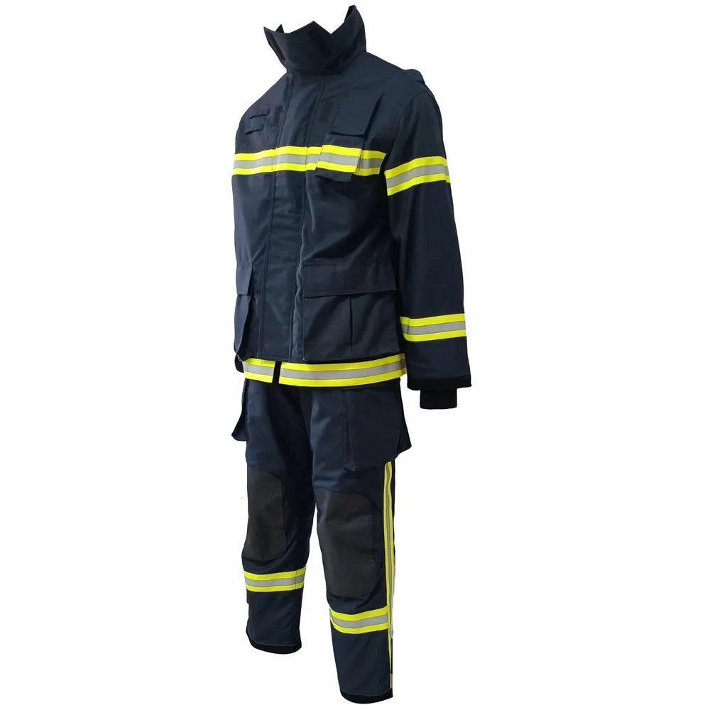 Nomex fire fighting clothing ppe firefighting suits en469 firefighter suits