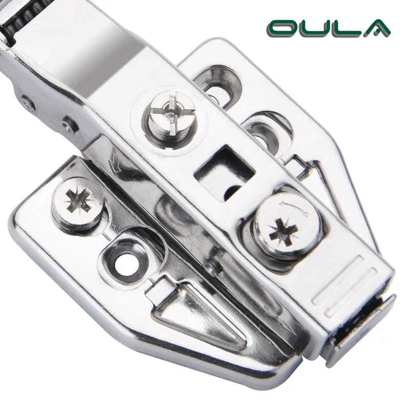 High Quality Stainless Steel 201 Adjustable 3D Cabinet Hinge Modern Iron Hydraulic Furniture Hinge Kitchen Dining Home Furniture