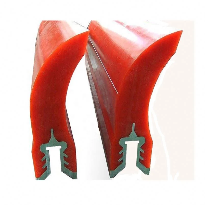 Polyurethane Conveyor chain scraper conveyor blade belt scraper for mine