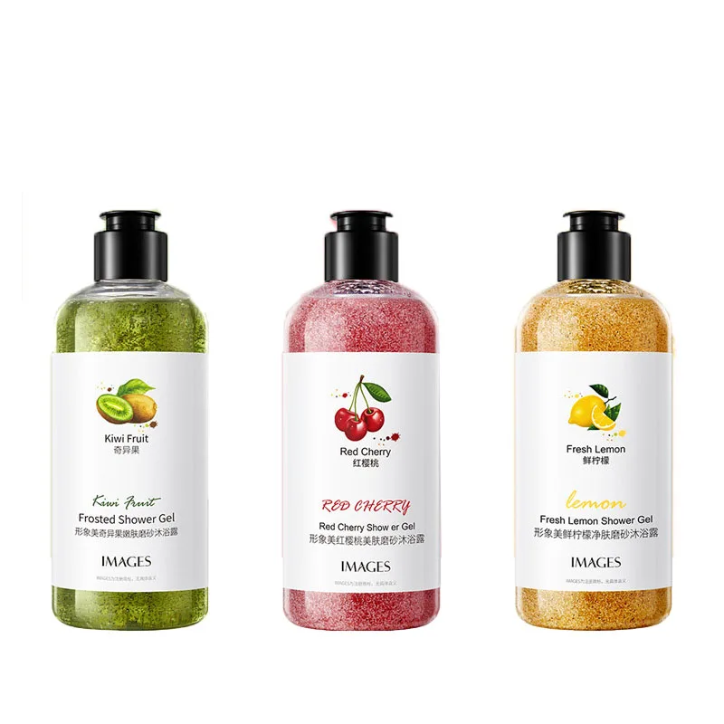 Body scrub Kiwi Fruit Softening Scrub Body Wash 300ml Deep Cleansing Fragrance  Preserving Fruit Body Wash