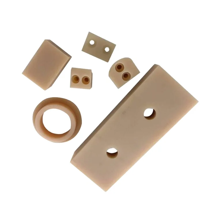 Customized drawings and samples self lubricating engineering plastic MC nylon accessories mechanical plastic special shaped part