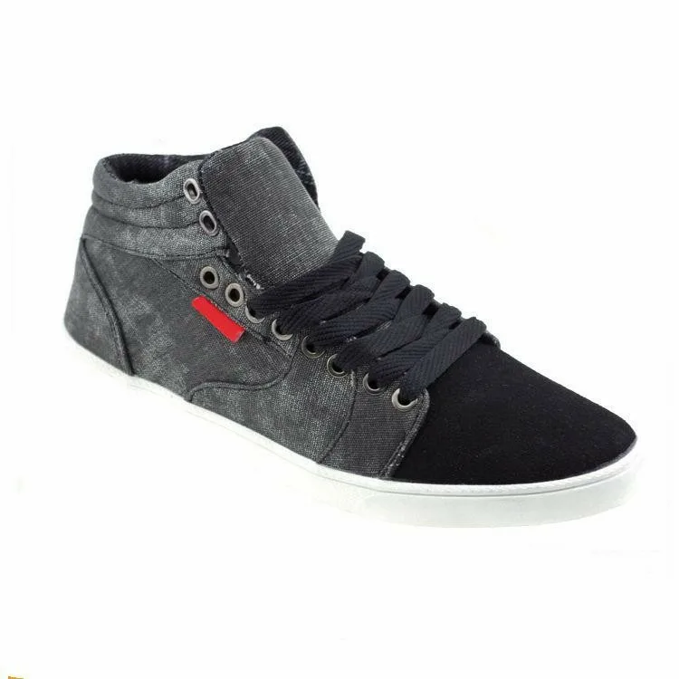 
Bulk sales canvas vulcanization world cheapest wholesale china high neck sport shoes for men 