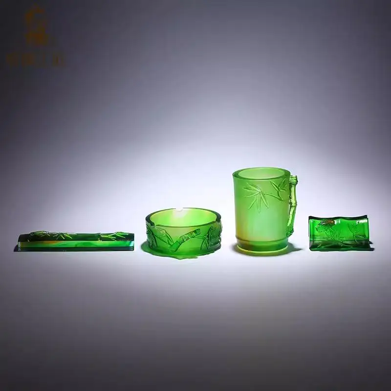 G127 Liuli ремесла литературная комната четыре сокровища офисные настольные декоративные украшения к памятным подаркам учителя