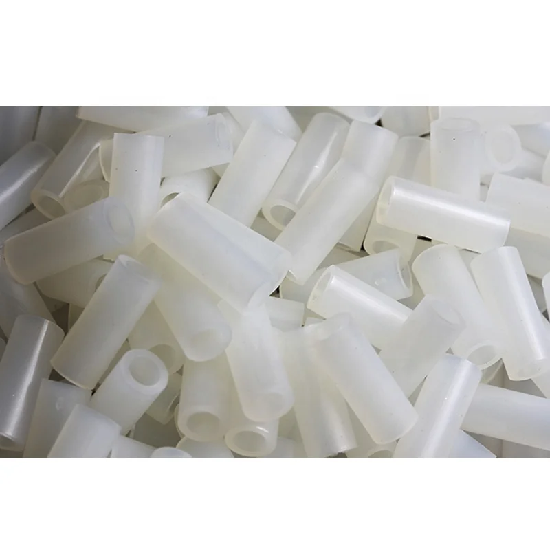 White Nylon Non-threaded Spacer Abs Dresser Washer Id 2mm 3mm 4mm 5~20mm Pcb Screw Plate Hollow Round Washer M2.8 M3.2 M4.2 M5.