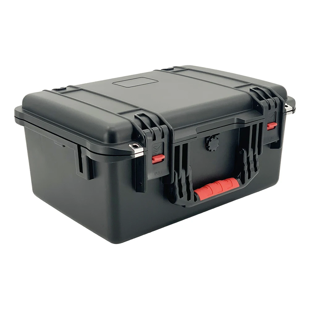 Plastic Safety Equipment Instrument Case Portable Dry Tool Box Impact Resistant Case with Pre-cut Foam