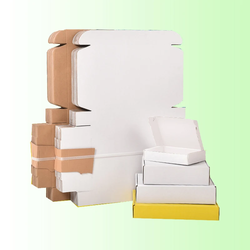 Custom Attractive Price Hot Sale Kraft Portable Biodegradable Environmental Compostable Corrugated Packaging Clothing Mailer Box