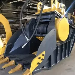 bucket 10-30 tons excavator concrete basalt crusher bucket crushing and screening Demolition Crushing Bucket