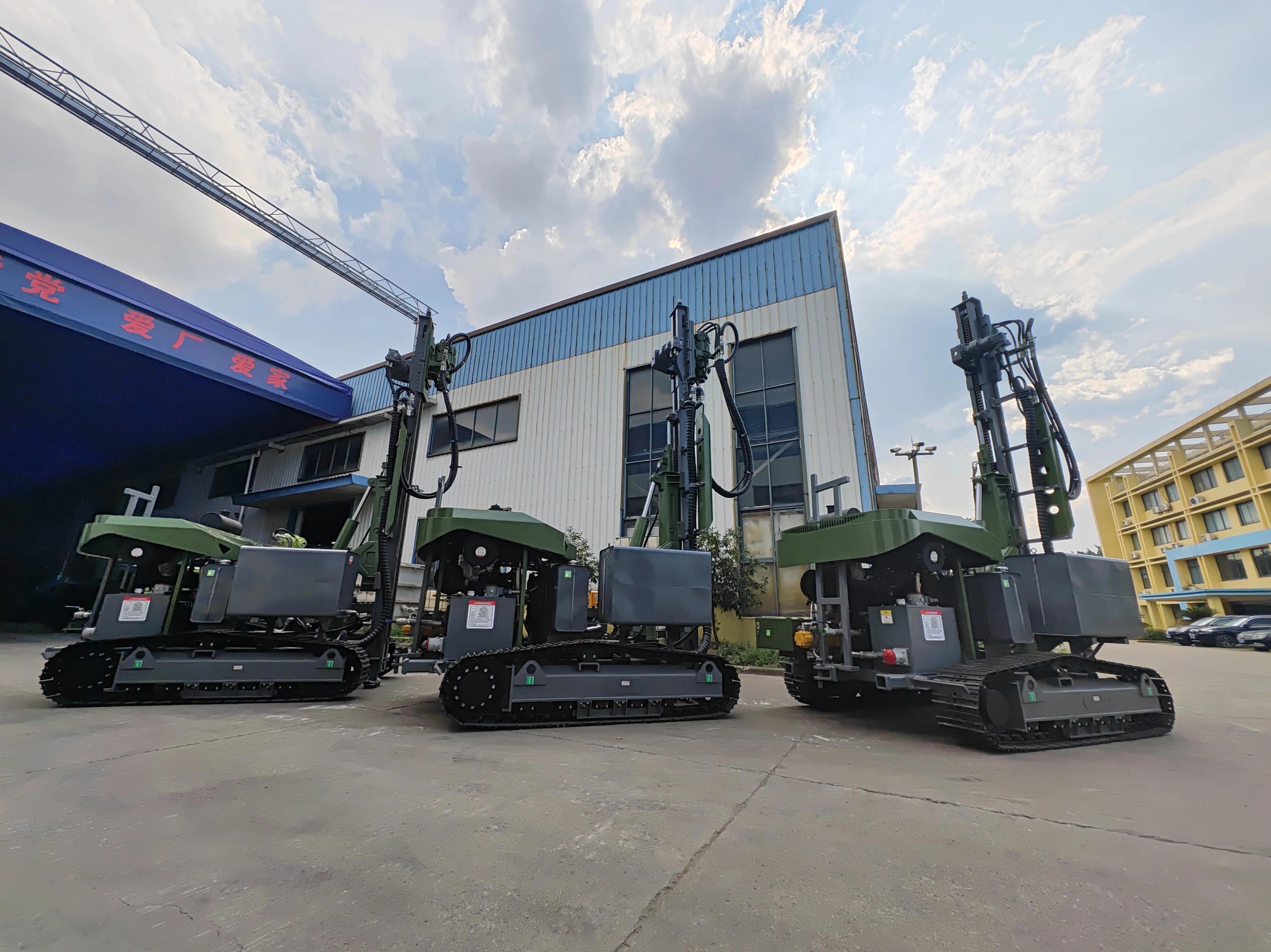 BDMGF-300KC солнечная станция строительный сваебойный винт для сваи