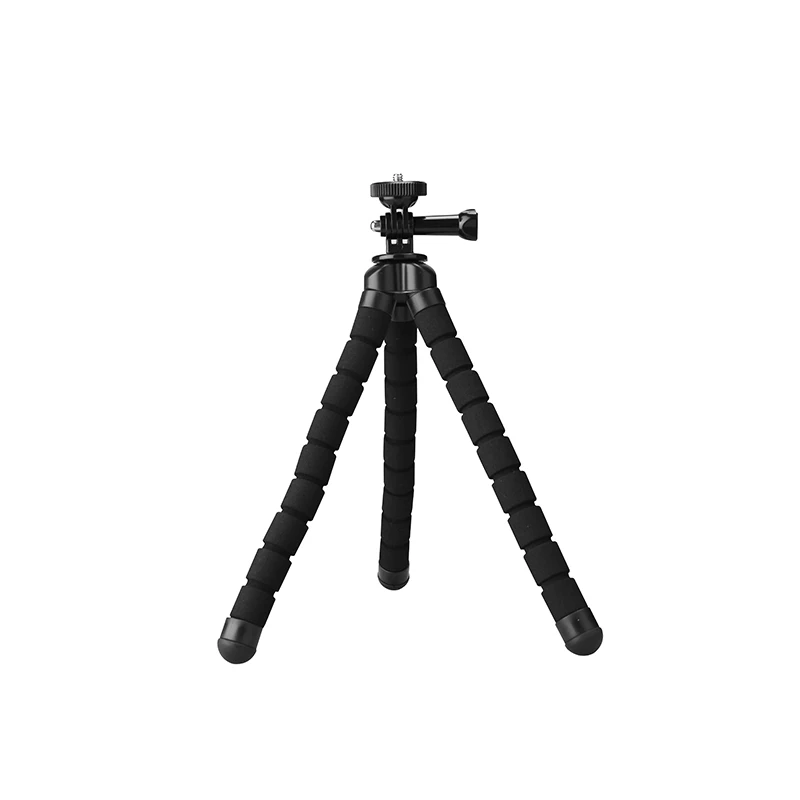 WT02S-GP  foam rubber legs flexible legs can bend many angles 2 in 1 system for 1/4 inch theads and GOPRO cameras