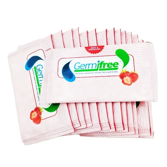 Custom Refreshing Disposable Hand Face Wet Wipes Tissue For Restaurant Airline Catering Household Takeaways KFC Hotel Macdonalds
