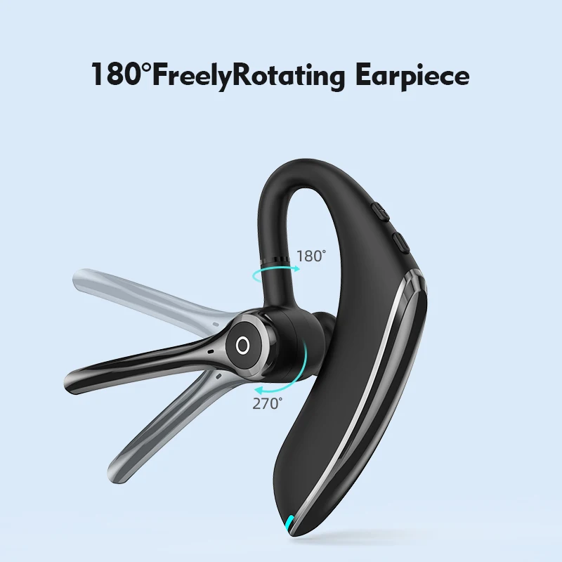 
POLVCDG F910 Wireless Headphones Business Driving Wireless Earphone HD Mic Waterproof Sports Wireless Headset Earphone for Sony 