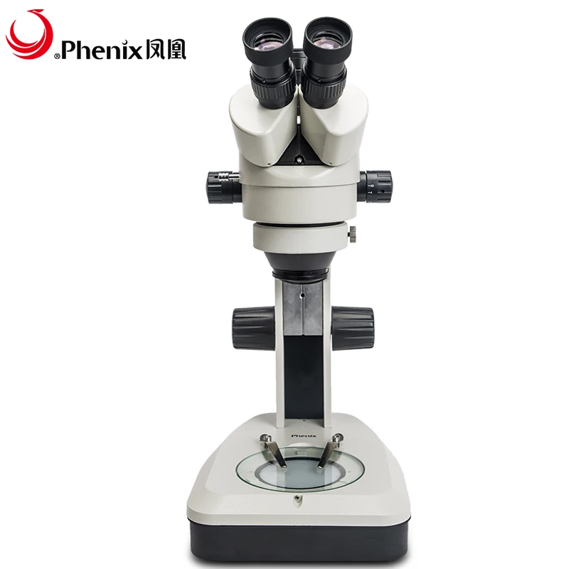 Phenix XTL-165-MT 7X-45X industrial electronic jewelry microscope trinocular zoom stereoscopic microscopes for PCB