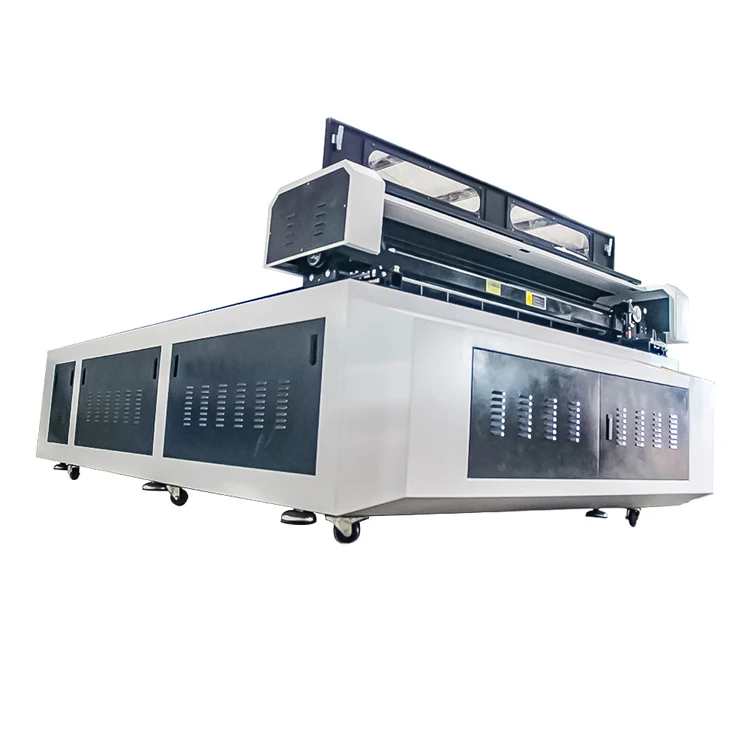 80W 100W 130W 150W China Acrylic and Cloth cutting Laser machine 1325 with Ruida 6445S control system CO2 Laser machine 4x8