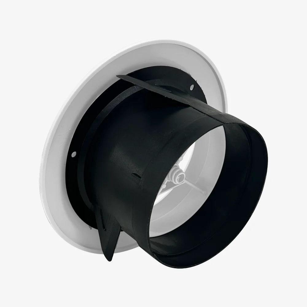Indoor Ventilation Cover  System Round Controlled Wind ABS Plastic Diffuser Disc Adjustable Fresh Air Vent