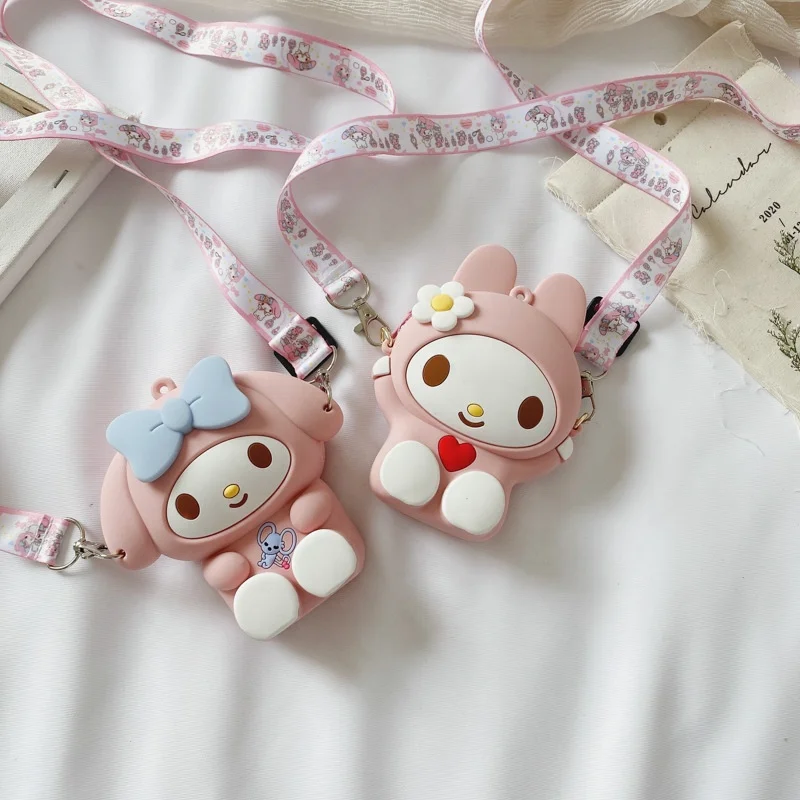 My melody silicone change cute cartoon 2022 wallet factory delivery