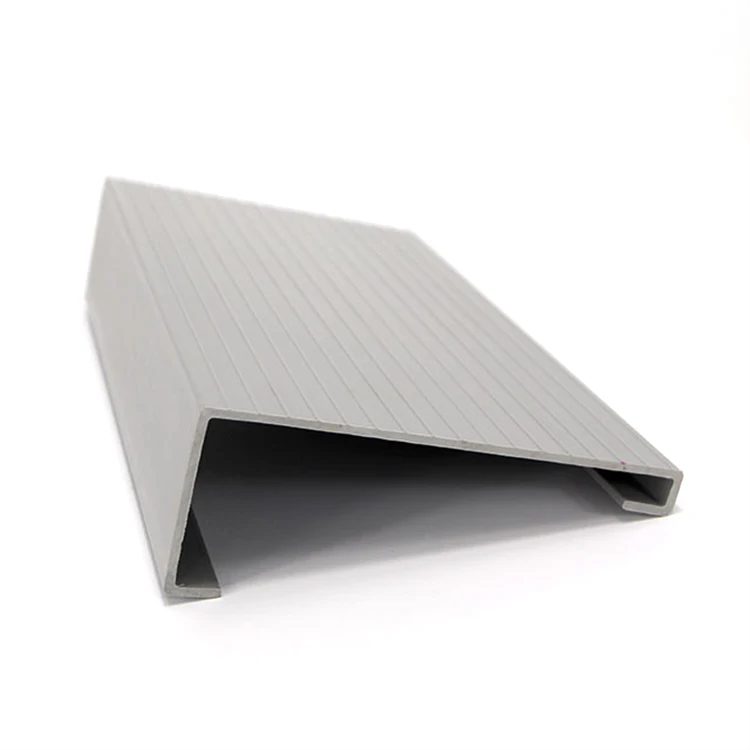 Твердое ламинирование мягкий и жесткий Co-экструзии Пластиковый Манометр контур ПВХ l Угол профиля