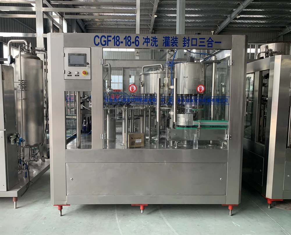Chinese Factory Full Line Mineral Drinking Water Filling Packing Machine Price