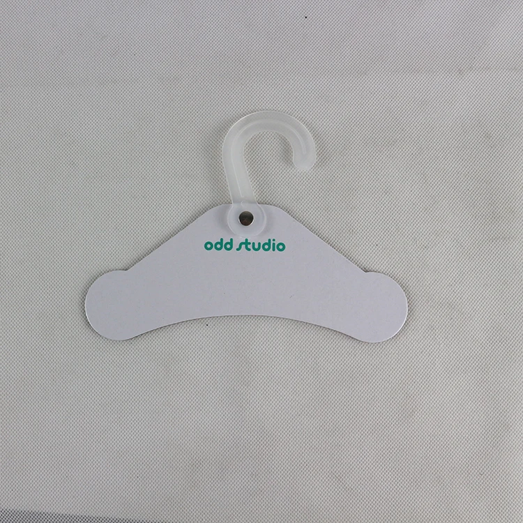 Custom Good quality Cardboard dog paper Hangers Cat Animal Clothes Hanger