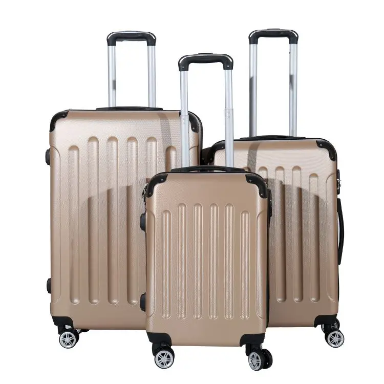 Eco-friendly fashion 4 Wheel Spinner Bags Waterproof Luggage sets  suitcase abs  trolley luggage