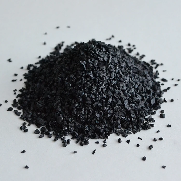 60# black aluminum oxide powder sandblasting corundum black fused alumina for sale