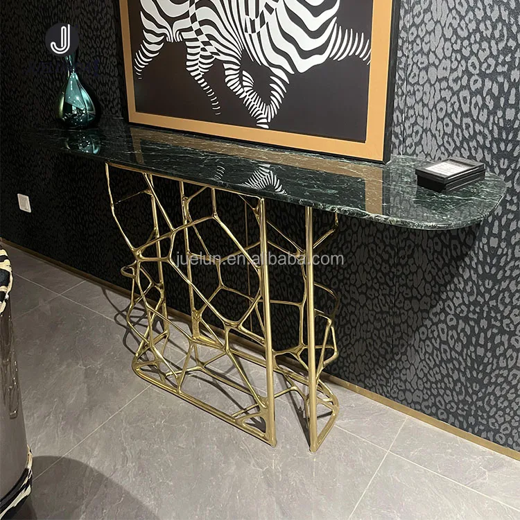 Black Pearl Wooden Veneer Teak Wood Console Table Luxury Italian Console Table Wooden Console Table Antique With Drawers