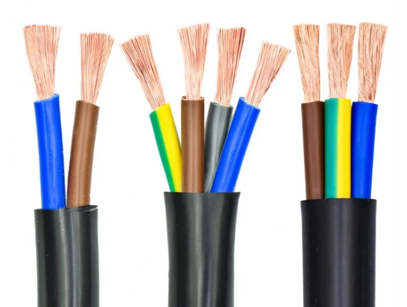 Zr Electrical Wire Power Cables Rvv Cable 4 Core 15mm 25mm 4mm 6mm multicore Flexible 2.5 mm electrical wire