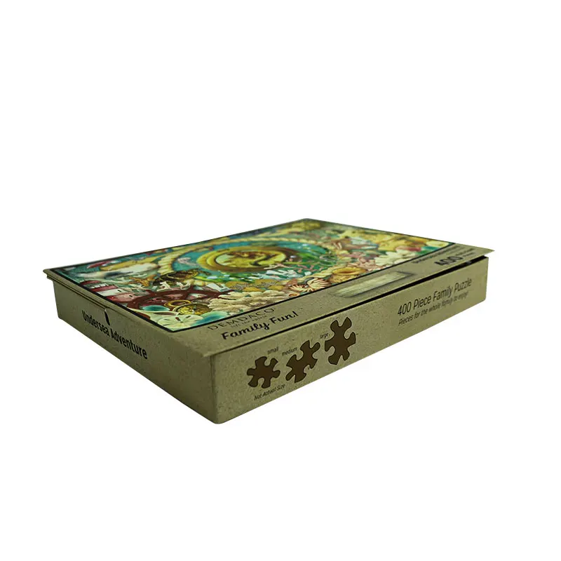 Free sample high quality customized puzzle factory price of 500 1000 cardboard adults mini